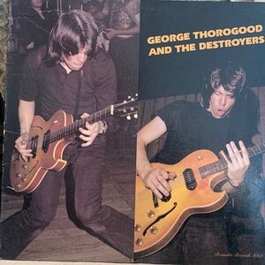 George Thorogood and The Destroyers Vinyl Record - Black and Brown